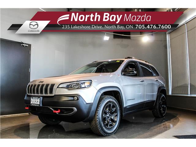 2022 Jeep Cherokee Trailhawk (Stk: 152310A) in North Bay - Image 1 of 27