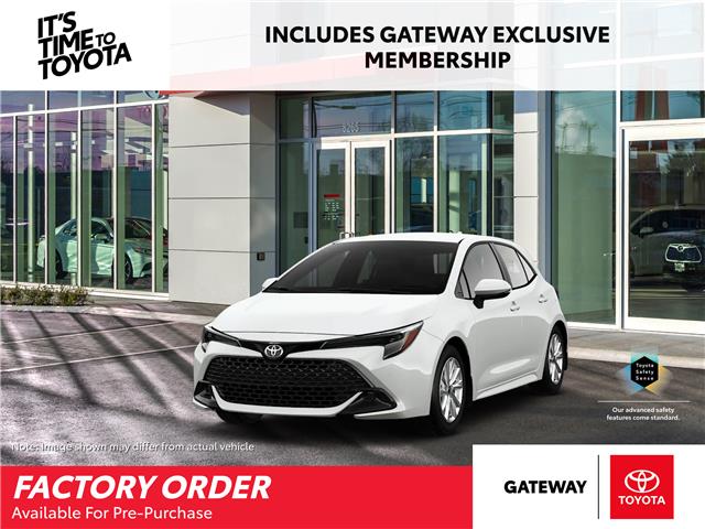2023 Toyota Corolla Hatchback Base (Stk: ORDER11809774) in Edmonton - Image 1 of 1