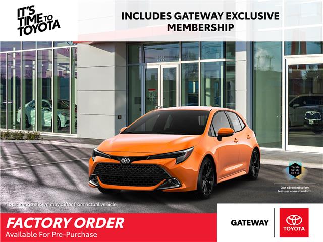 2023 Toyota Corolla Hatchback Base (Stk: ORDER202311809780) in Edmonton - Image 1 of 1