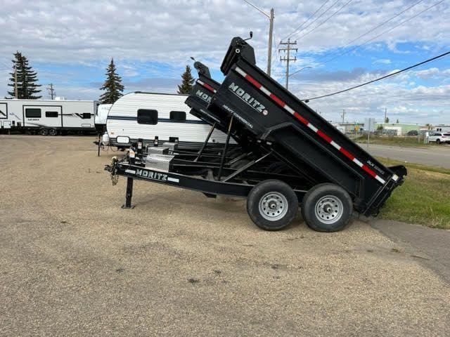 2022 MORITZ DUMP TRAILER 12FT 14K  (Stk: 22MD001) in Edmonton - Image 1 of 2