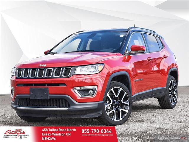 2021 Jeep Compass Limited (Stk: 61554) in Essex-Windsor - Image 1 of 26