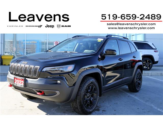 2022 Jeep Cherokee Trailhawk (Stk: 22409) in London - Image 1 of 16