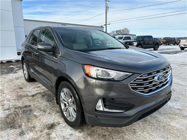 2019 Ford Edge Titanium (Stk: 22143A) in Wilkie - Image 1 of 24