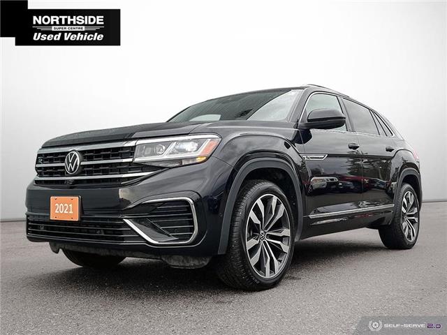2021 Volkswagen Atlas Cross Sport 3.6 FSI Execline (Stk: AC23010A) in Sault Ste. Marie - Image 1 of 24