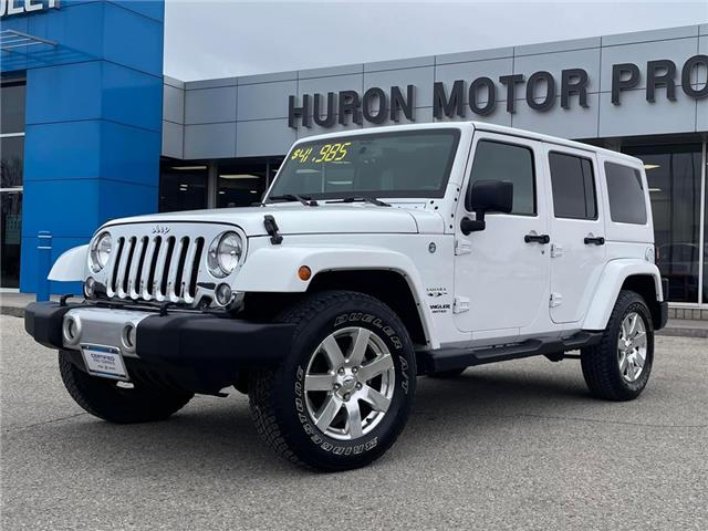 2017 Jeep Wrangler Unlimited Sahara (Stk: 95122) in Exeter - Image 1 of 27