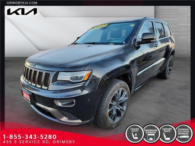2015 Jeep Grand Cherokee Overland PANORAMIC SUNROOF | 4X4 |NAVIGATION SYSTE (Stk: U2369A) in Grimsby - Image 1 of 17