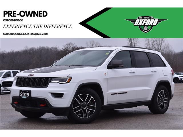2019 Jeep Grand Cherokee Trailhawk (Stk: 23018A) in London - Image 1 of 26