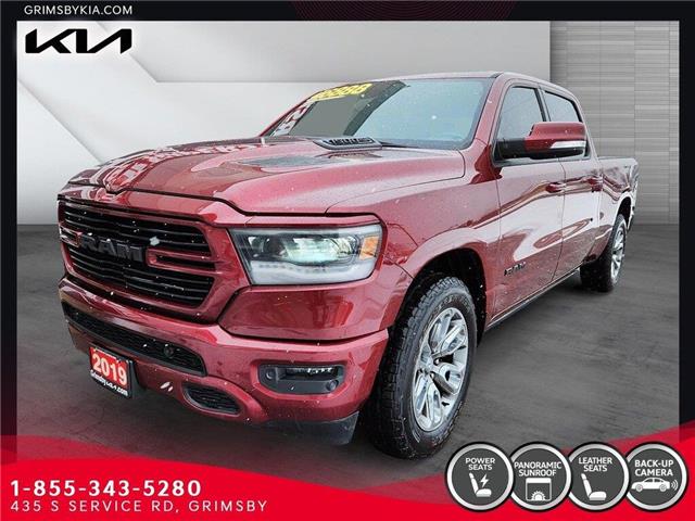 2019 RAM 1500 Sport PANORAMIC SUNROOF | HEATED/COOLED SEATS | NA (Stk: U2431) in Grimsby - Image 1 of 17