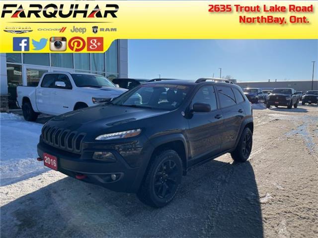 2016 Jeep Cherokee Trailhawk (Stk: 22989A) in North Bay - Image 1 of 26
