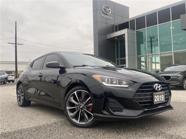 2019 Hyundai Veloster  (Stk: UM3074) in Chatham - Image 1 of 24