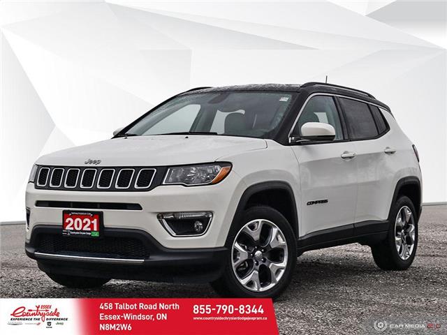 2021 Jeep Compass Limited (Stk: 61648) in Essex-Windsor - Image 1 of 26