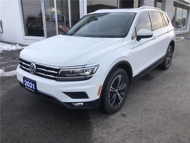 2021 Volkswagen Tiguan Highline (Stk: 01663A) in Belleville - Image 1 of 24