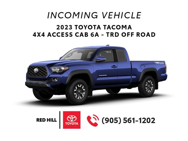 New 2023 Toyota Tacoma Base  - Hamilton - Red Hill Toyota