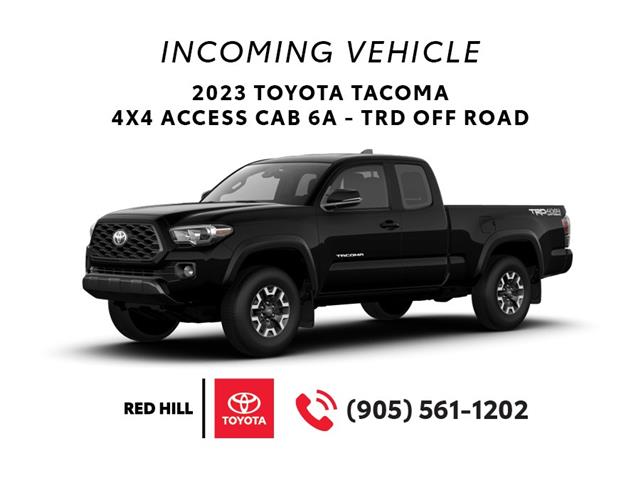 New 2023 Toyota Tacoma Base  - Hamilton - Red Hill Toyota