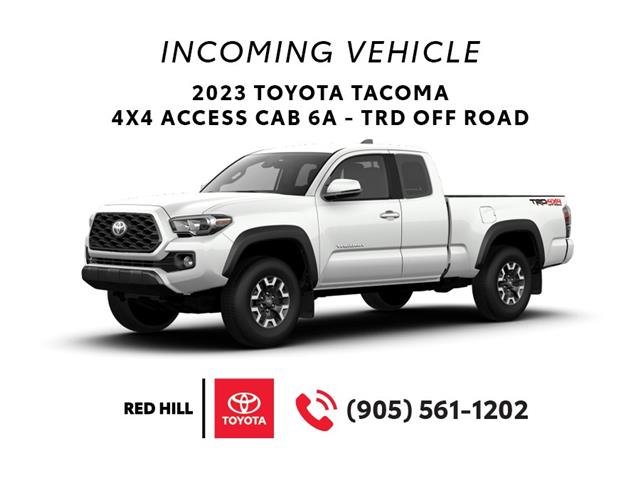 New 2023 Toyota Tacoma Base  - Hamilton - Red Hill Toyota