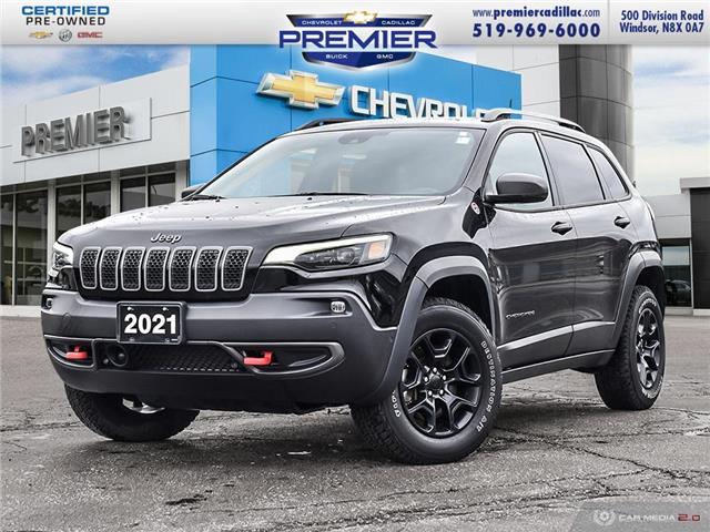 2021 Jeep Cherokee Trailhawk (Stk: PR79551) in Windsor - Image 1 of 27