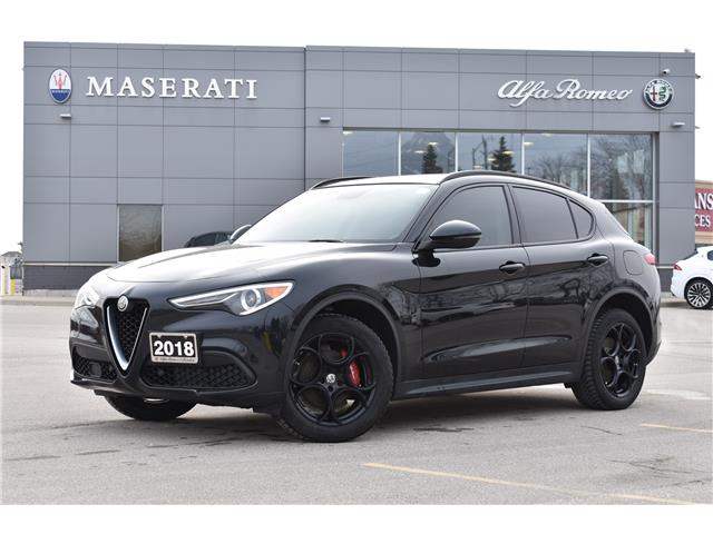 2018 Alfa Romeo Stelvio Base (Stk: 23008A) in London - Image 1 of 24