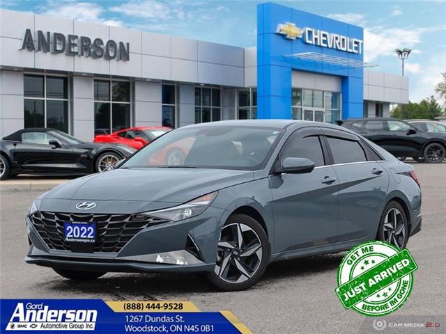 2022 Hyundai Elantra Ultimate Tech (Stk: A2058AA) in Woodstock - Image 1 of 27