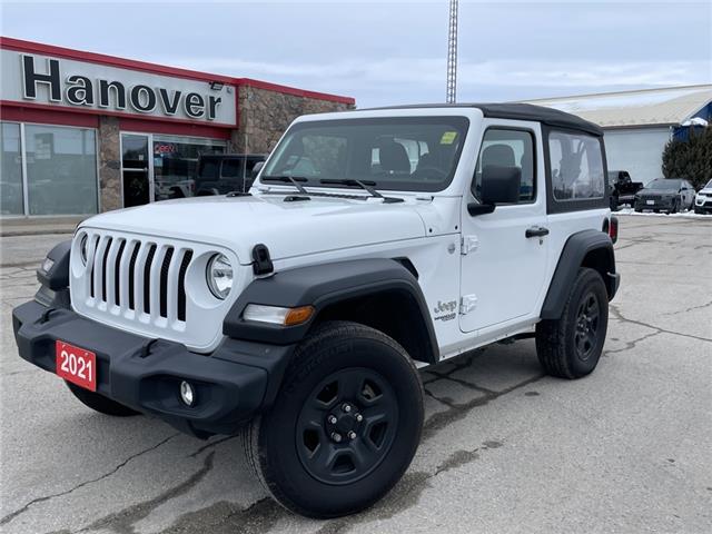 2021 Jeep Wrangler Sport (Stk: U3259) in Hanover - Image 1 of 13