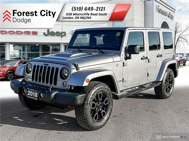 2018 Jeep Wrangler JK Unlimited Sahara (Stk: 22-7WK003A) in London - Image 1 of 35