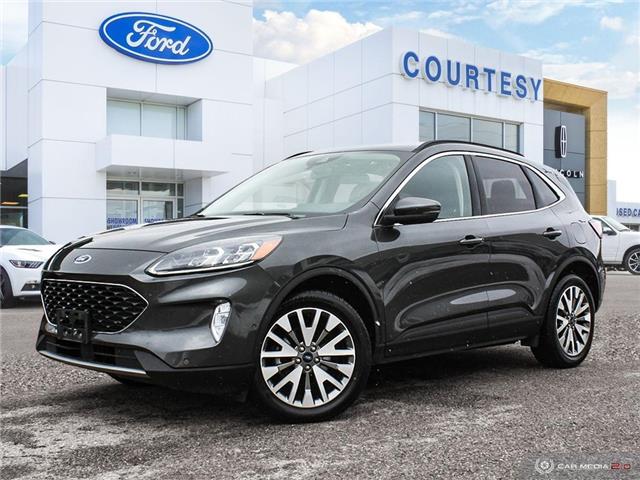 2020 Ford Escape Titanium Hybrid (Stk: DR0002) in London - Image 1 of 27