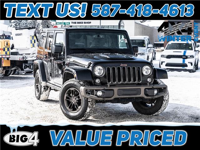2017 Jeep Wrangler Unlimited Sahara (Stk: L511A) in Calgary - Image 1 of 14