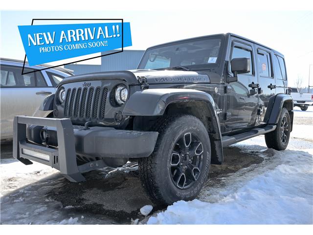 2017 Jeep Wrangler Unlimited Sahara (Stk: A14807) in Red Deer - Image 1 of 5