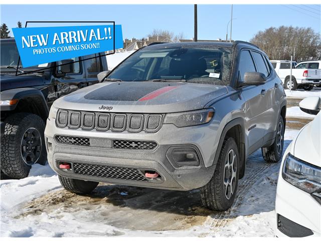 2022 Jeep Compass Trailhawk (Stk: A14811) in Red Deer - Image 1 of 5