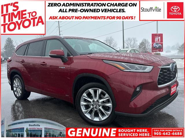 2020 Toyota Highlander Hybrid Limited (Stk: 230191A) in Whitchurch-Stouffville - Image 1 of 30