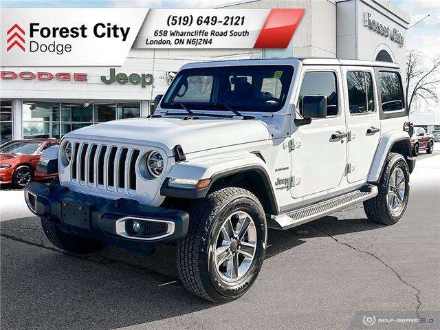 2020 Jeep Wrangler Unlimited Sahara 1C4HJXEN4LW178668 DL0099 in London
