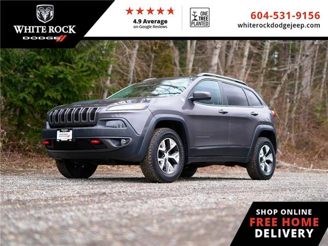 2018 Jeep Cherokee Trailhawk (Stk: N553867A) in Surrey - Image 1 of 20