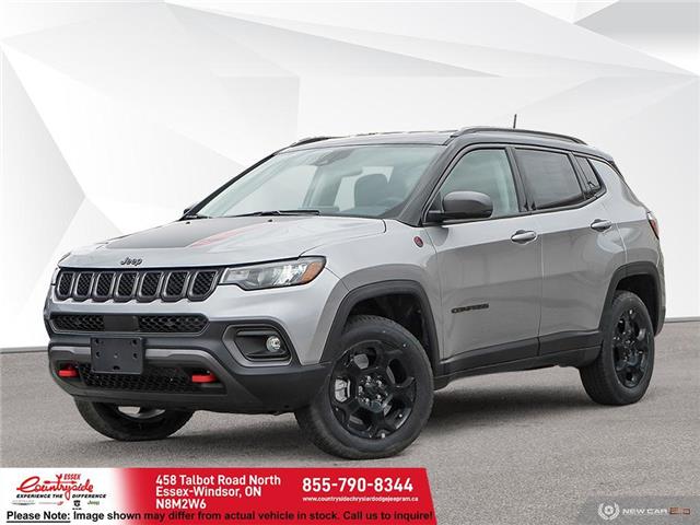 2023 Jeep Compass Trailhawk (Stk: 23172) in Essex-Windsor - Image 1 of 22