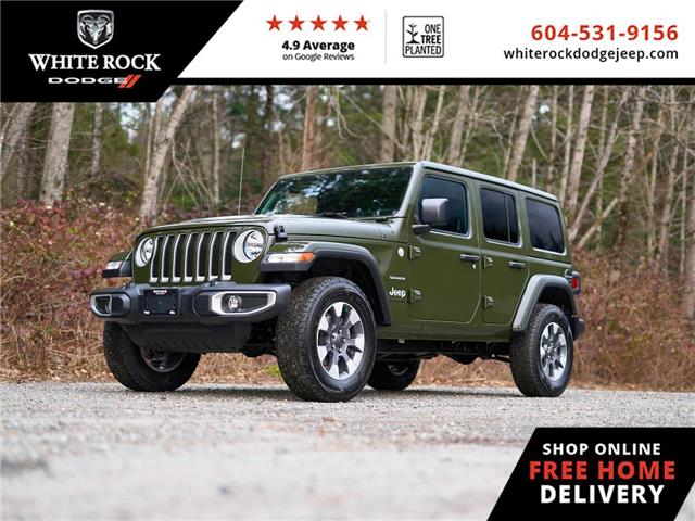 2023 Jeep Wrangler Sahara (Stk: P587974) in Surrey - Image 1 of 21