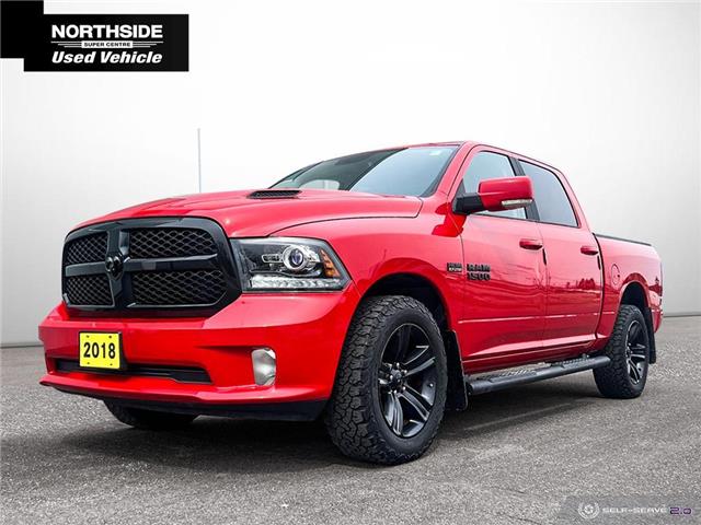 2018 RAM 1500 Sport (Stk: H23039A) in Sault Ste. Marie - Image 1 of 23