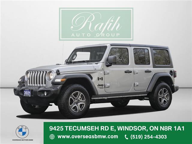 2021 Jeep Wrangler Unlimited Sport (Stk: B9156A) in Windsor - Image 1 of 22