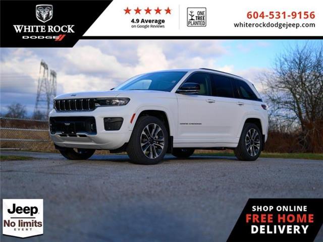 2023 Jeep Grand Cherokee Overland (Stk: P525552) in Surrey - Image 1 of 25