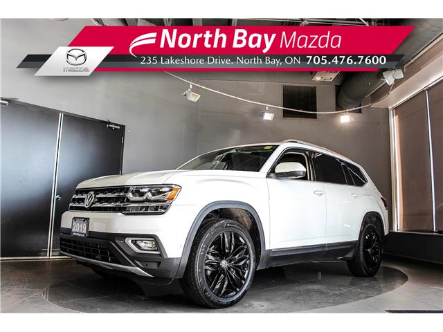 2019 Volkswagen Atlas 3.6 FSI Execline (Stk: U7243) in North Bay - Image 1 of 33