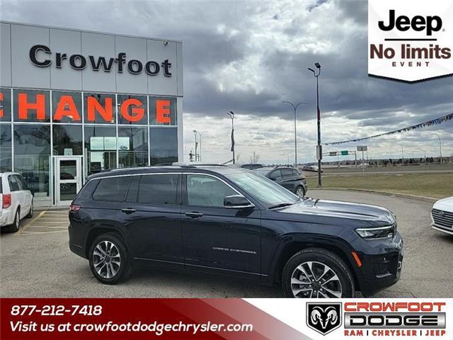 2023 Jeep Grand Cherokee L Overland (Stk: J23700) in Calgary - Image 1 of 18