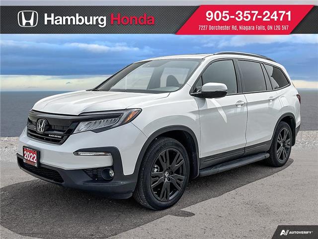 2022 Honda Pilot Black Edition (Stk: U7296) in Niagara Falls - Image 1 of 25