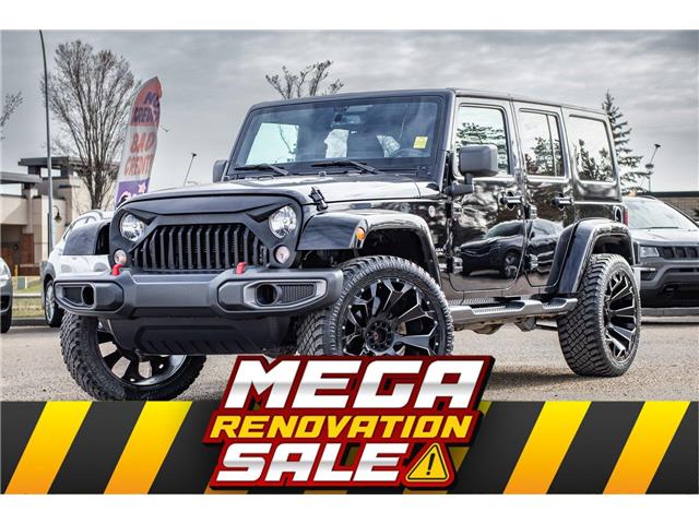 2018 Jeep Wrangler JK Unlimited Sahara (Stk: U903809) in Edmonton - Image 1 of 38
