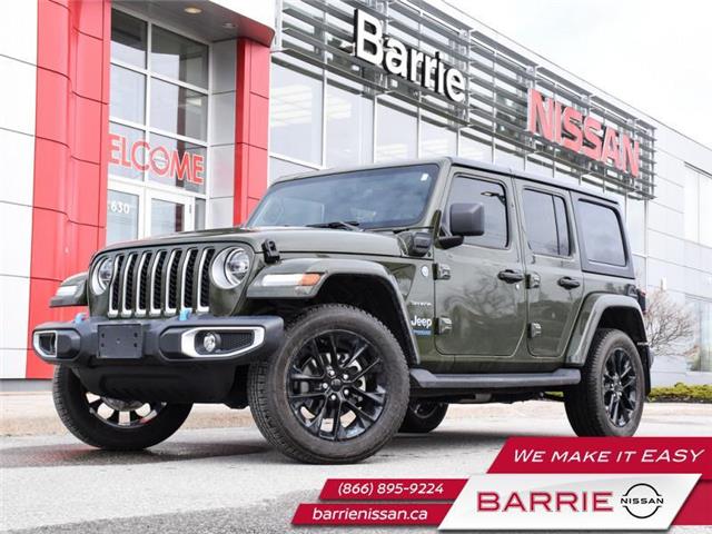 2022 Jeep Wrangler 4xe (PHEV) Sahara (Stk: 23221A) in Barrie - Image 1 of 25