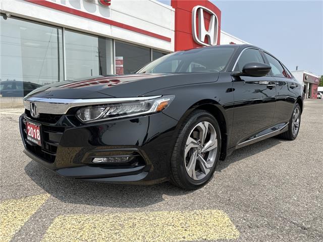 2018 Honda Accord EX-L (Stk: 23077A) in Simcoe - Image 1 of 28
