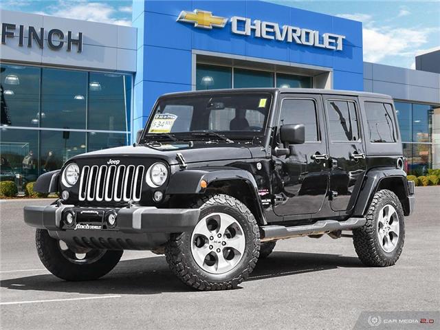 2017 Jeep Wrangler Unlimited Sahara (Stk: 161354) in London - Image 1 of 28