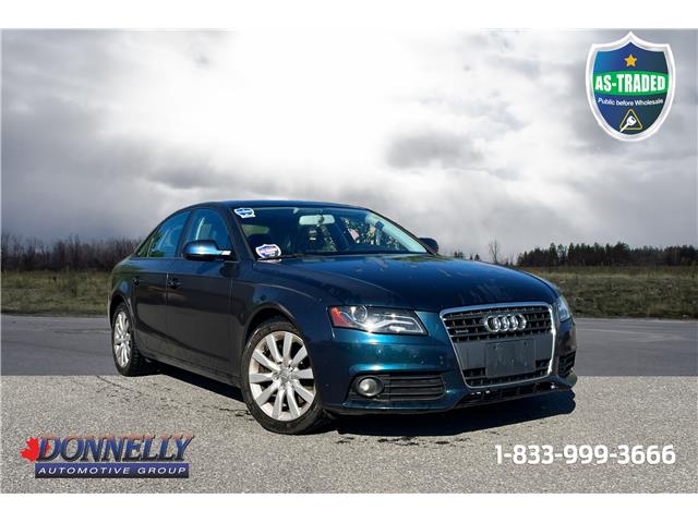 2012 Audi A4 2.0T (Stk: DX219ATA) in Ottawa - Image 1 of 12