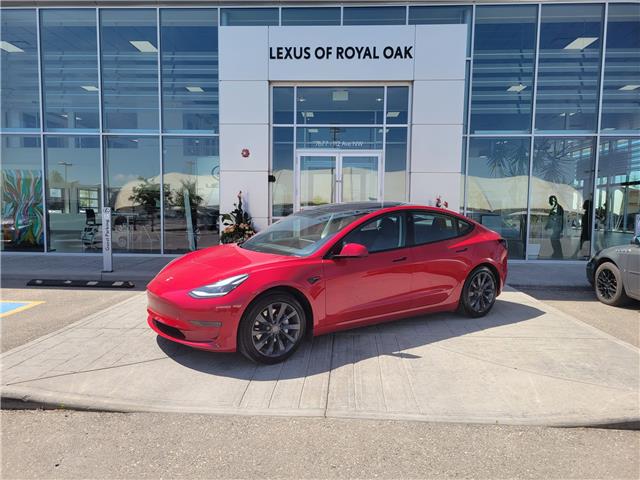 2021 Tesla Model 3 Standard Range Plus (Stk: LU0567) in Calgary - Image 1 of 21