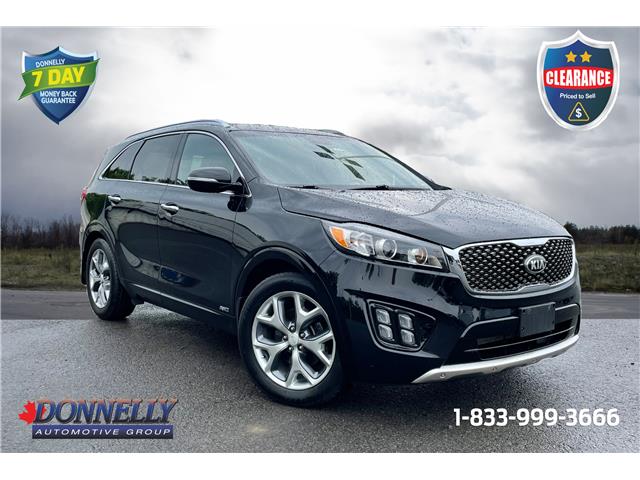 2017 Kia Sorento 2.0L SX (Stk: DX551A) in Ottawa - Image 1 of 19