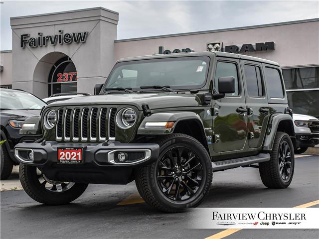 2021 Jeep Wrangler 4xe (PHEV) Sahara (Stk: U19865) in Burlington - Image 1 of 31