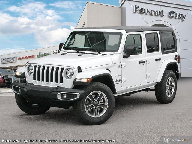 2023 Jeep Wrangler Sahara (Stk: 23-5027) in London - Image 1 of 23