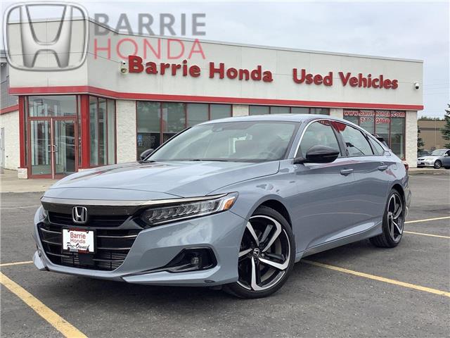 2022 Honda Accord Sport 1.5T (Stk: 11-23582A) in Barrie - Image 1 of 21
