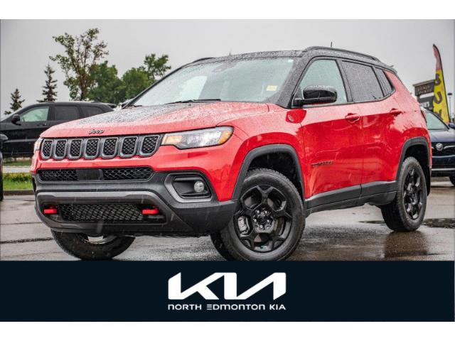 2023 Jeep Compass Trailhawk (Stk: 23SP1913A) in Edmonton - Image 1 of 45